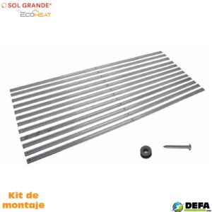kit de montaje Sol Grande ECOHEAT-KITMT para 6 kits ECOHEAT-4M2