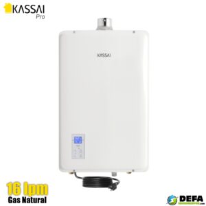 Calentador de agua Kassai KASPRO-16N 16 lt natural 127v Modulante