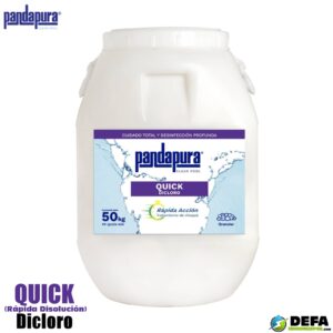 Dicloro alta concentracion Pandapura PP-QUICK-50K-GNL Granular 50 kg