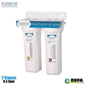 Sistema de Filtracion Purikor PKF-2 2 cartuchos