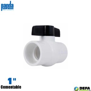 Valvula esfera Panda PA-VB-1UPVC-C PVC cementable 1"