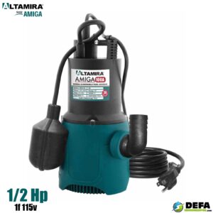 Bomba sumergible Altamira AMIGA 100A 1/2 hp 1f 115v