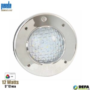 Lampara para piscina Panda DLX-5N-C-12W-12A RGB 12w 12vca