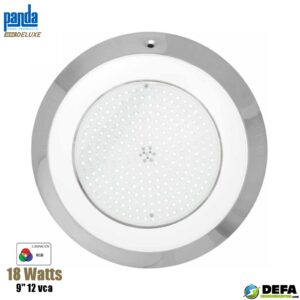Lampara para piscina Panda DLX-9-C-18W-12A RGB 18w 12vca