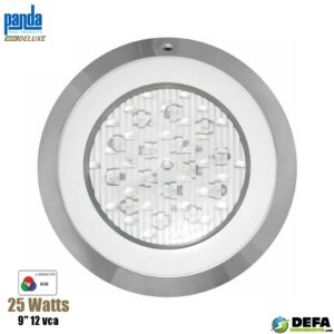 Lampara para piscina Panda DLX-9-C-25W-12A RGB 25w 12vca