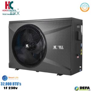 Bomba de calor inteligente Hidrocontrol  EK32X-M2-INVERTER 32,000 BTU 1f 230v