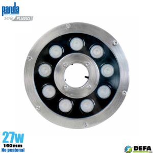 Burbujeador led Panda BLF-MC-SS-27W-160N 12vca 160mm 27w