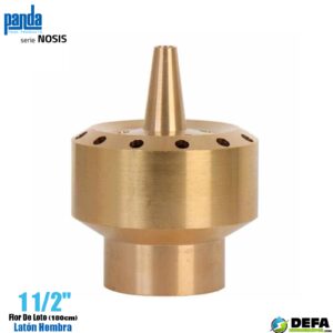 Boquilla decorativa Panda N-1.5H-FL-180 Hembra NPT 1 1/2"