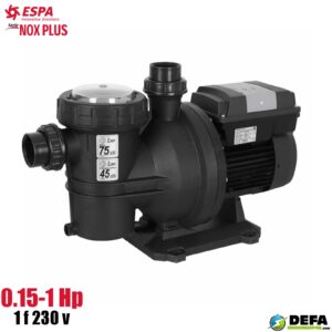 Bomba para Piscina  ESPA NOXPLUS100-1230 velocidad variable 1 hp 1f 230v