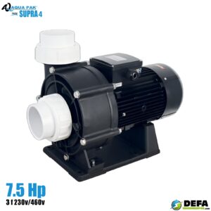 Bomba para piscina Aqua Pak SUPRA4-75-3234 7.5 hp 3f 230v/460v