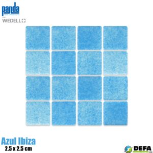 Mosaico para piscina Panda MWB-110-PV25 Azul Ibiza