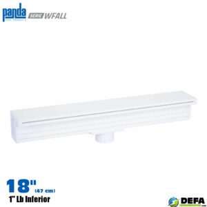 Cascada tipo natural Panda WF-N-18-1-I 18"(47.5cm) LB 1.1"(2.8 cm)