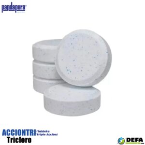 Tricloro triple accion Pandapura PP-ACCTRI-1K-GNL Tableta 3" 1 kg