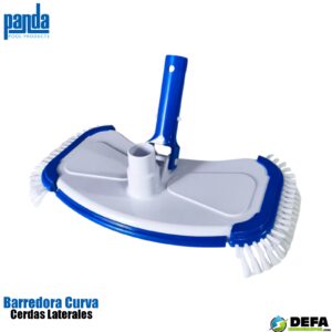 Barredora curva Panda PA-BARRED-CEPL con cerdas laterales e inferiores