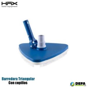 Barredora HAX EU-VH1080 triangular con cepillos