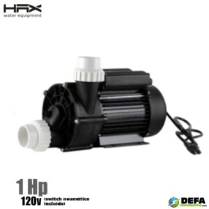 Bomba para hidromasaje marca HAX serie SHTA1100 1.5hp 115v switch neum?tico inclu?do