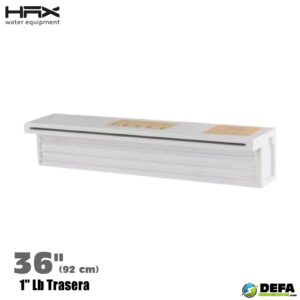 Cascada HAX 6277-040-010 Cascada de 36" de ancho con labio de 1"