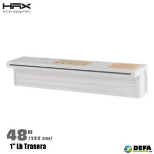 Cascada HAX 6277-050-010 Cascada de 48" de ancho con labio de 1"