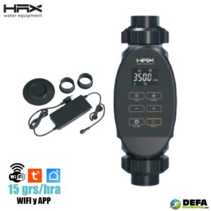 Generador de cloro inteligente Hax LC150CA 15 grs/hr con Wifi