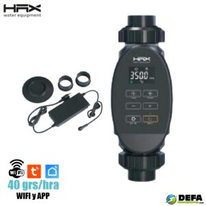 Generador de cloro inteligente Hax LC400CA 40 grs/hr con Wifi