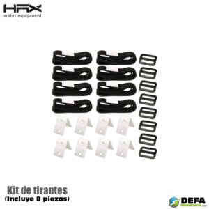 Kit de tirantes HAX PCR1002-KIT para enrollador