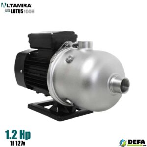 Bomba multietapas Altamira LOTUS100-4/1127 1.2 hp 1f 127v Inoxidable