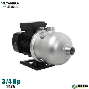 Bomba multietapas Altamira LOTUS50-4/1127 0.75 hp 1f 127v Inoxidable