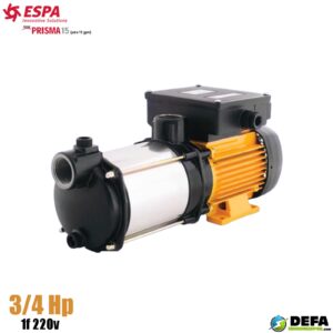 Bomba multietapas horizontal Espa PRISMA15-3/1220 3/4 hp 1f 220v