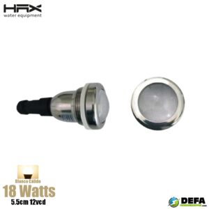 Lampara para piscina HAX MICRO-18W-CAL 18w 12 vcd blanco calido