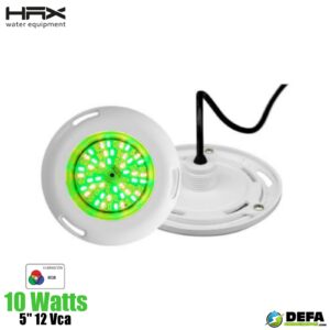Lampara para piscina HAX LA-10PC 10w 12 vca RGB