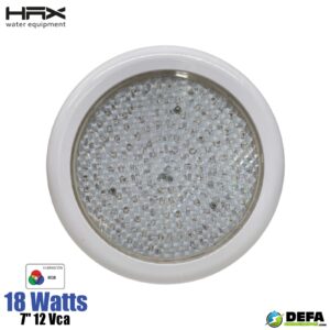 Lampara para piscina HAX LB-18JTC 18w 12 vca RGB