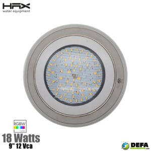 Lampara para piscina HAX PE-18JTCW 18w 12 vca RGBW