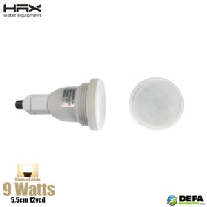 Lampara para piscina HAX MICRO-9W-CAL 9w 12 vcd blanco calido