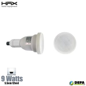 Lampara para piscina HAX MICRO-9W-FRIO 9w 12 vcd blanco frio