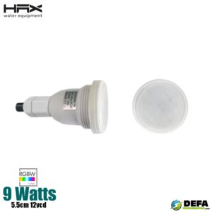 Lampara para piscina HAX MICRO-9W-RGB 9w 12 vcd RGBW