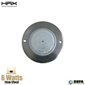 Lampara para piscina HAX 4SW-6W-CAL 6w 12 vcd blanco calido