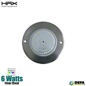 Lampara para piscina HAX 4SW-6W-RGB 6w 12 vcd RGBW