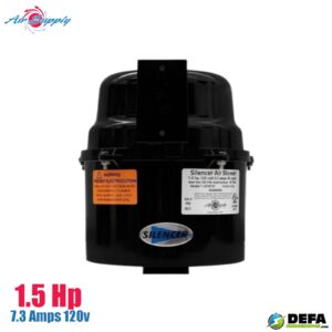 Soplador silencer marca Air Supply serie 6315141 1.5 hp 7.3 amo 120v