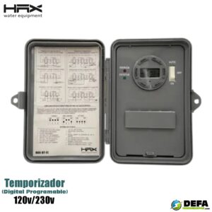 Temporizador HAX BT-EL Digital programable 12/230v