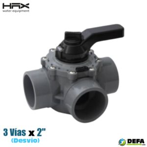 Valvula HAX VLV-3V20 de 3 vias 2"