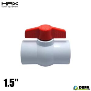Valvula esfera Hax VALV-15 pvc 1.5"