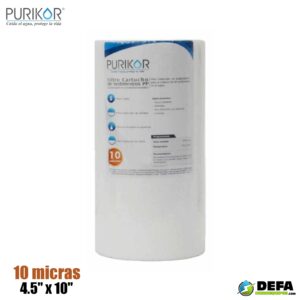 Filtro Cartucho de Polipropileno Termofusionado Purikor PKCPP4.5X10X10