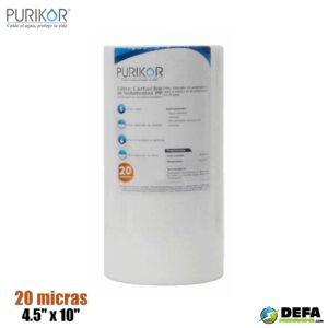 Filtro Cartucho de Polipropileno Termofusionado Purikor PKCPP4.5X10X20