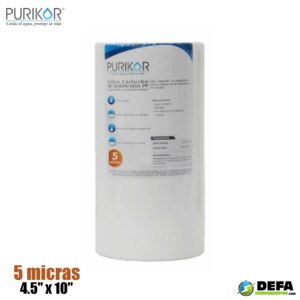 Filtro Cartucho de Polipropileno Termofusionado Purikor PKCPP4.5X10X5