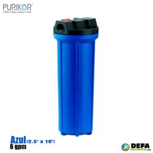 Portafiltro para Cartucho Purikor PKPFA10X.75P Azul 6 gpm