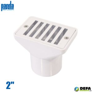 Dren de rebosadero Panda PA-DREB4-PLREC2 rectangular 2"