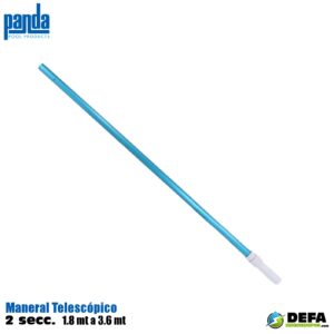 Maneral telesc?pico Panda PA-MANET-A3.6M/2S 1.8m a 3.6m 2 secciones