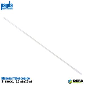 Maneral telesc?pico Panda PA-MANET-A7.5M/3S 2.5m a 7.5m 3 secciones