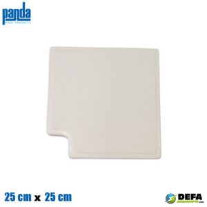 Rejilla de pl?stico para rebosadero 90? Panda PA-REJREB-PLB20-90 25 cm x 25 cm