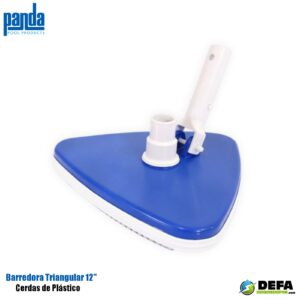 Barredora flexible para piscina Panda PA-ASPITRI-PL12C triangular 12" cerdas